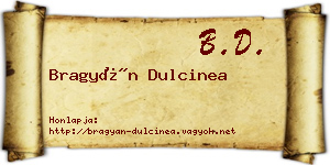Bragyán Dulcinea névjegykártya